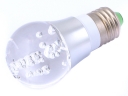 E27 80-LUMEN Round Cyclinder Crystal LED Light Bulb(85~260V)